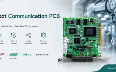 Robot Communication PCB for Ethernet, CAN, Wireless, Isolation and EMC