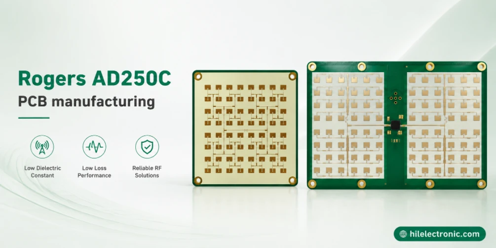Rogers AD250C PCB Manufacturing for Antennas