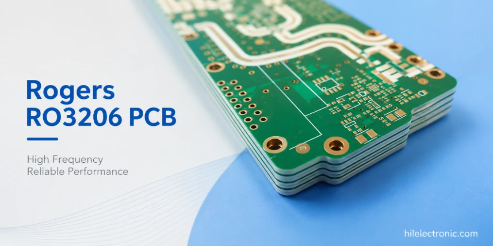 Rogers RO3206 PCB Manufacturing for Miniaturized RF Products
