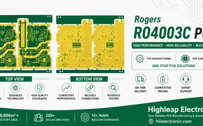 Rogers RO4003C PCB Manufacturer for RF and Hybrid Multilayer Boards