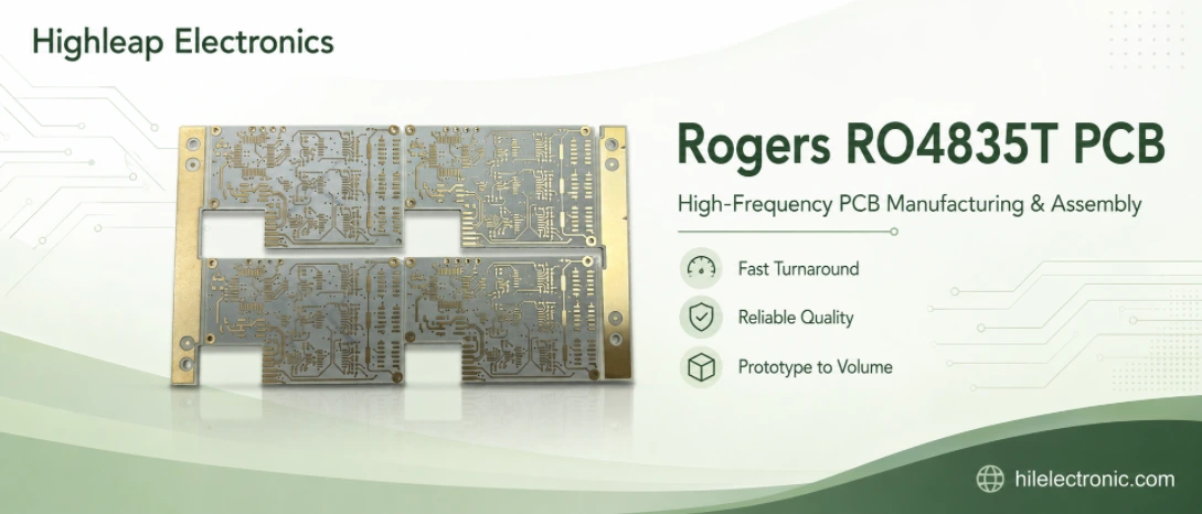 Rogers RO4835T PCB manufacturing