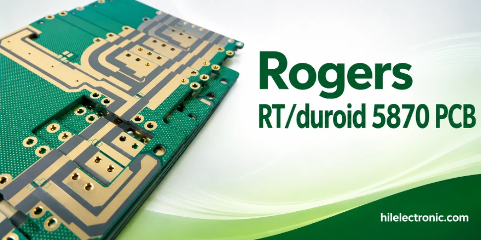 Rogers RT duroid 5870 PCB manufacturing