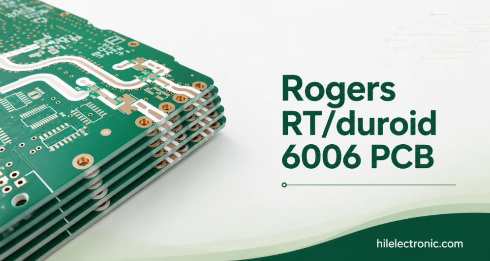 Rogers RT duroid 6006 PCB manufacturing