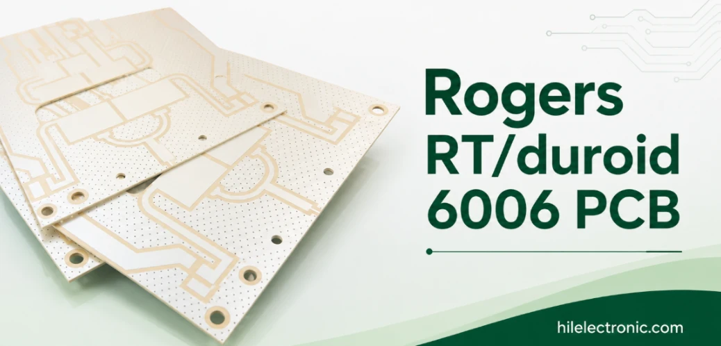 RT/duroid 6006 PCB Manufacturer for Compact High-Dk Microwave Circuits