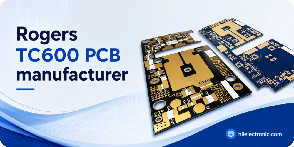 Rogers TC600 PCB Manufacturer for High-Dk and High Thermal Conductivity RF Boards