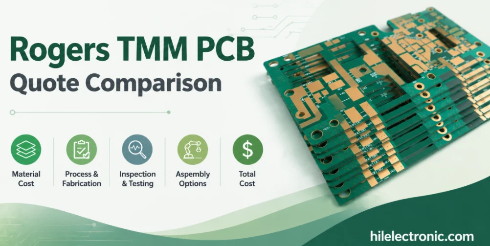 Rogers TMM PCB Quote Comparison and Cost Factors