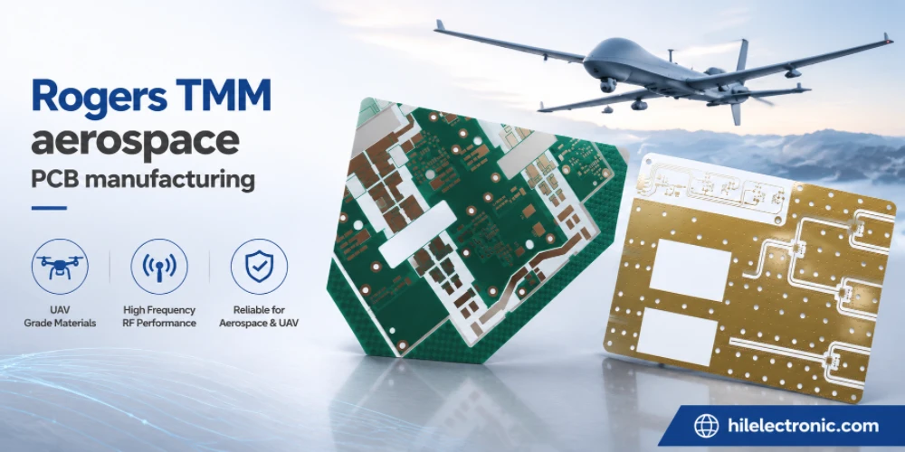 Rogers TMM aerospace PCB assembly