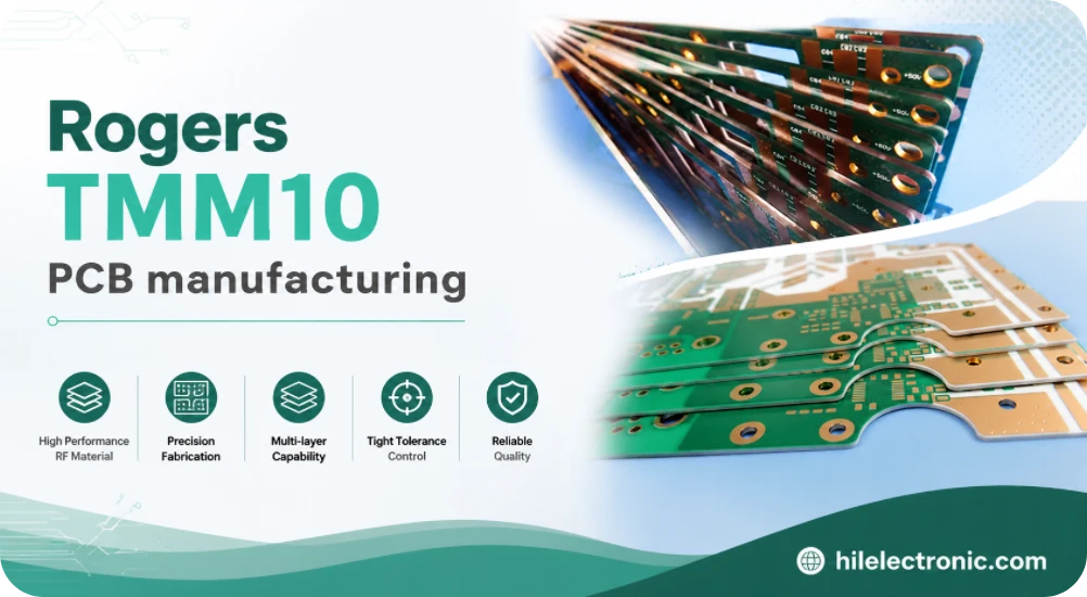 Rogers TMM10 RF PCB fabrication