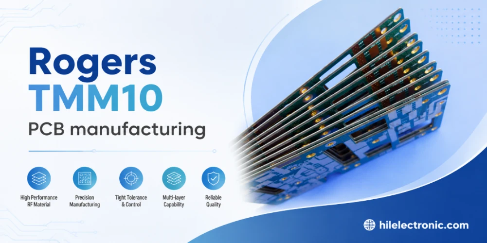 Rogers TMM10 PCB Manufacturing for RF Designs