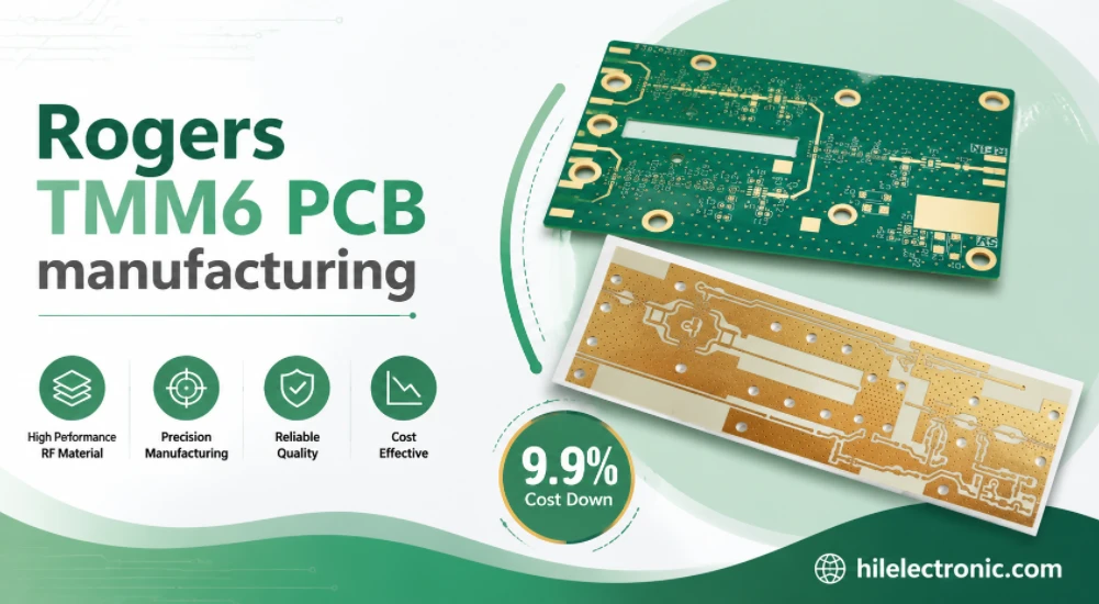 Rogers TMM6 PCB Manufacturing for Microwave Filters