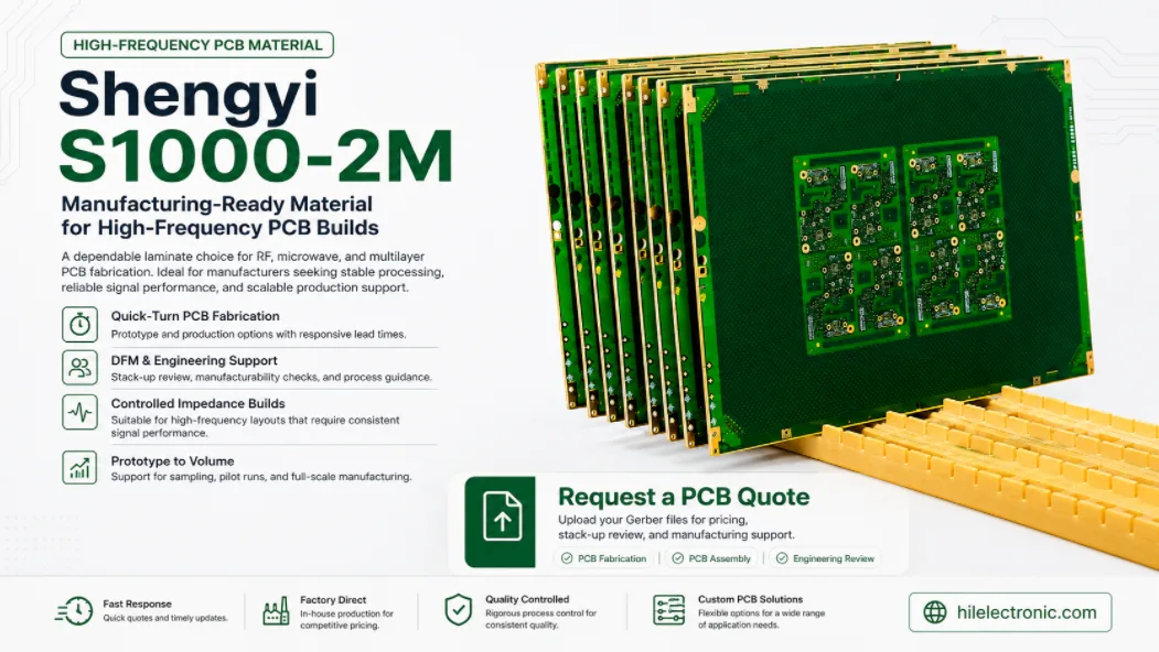 Shengyi S1000-2M PCB-1 Shengyi S1000-2M PCB-1