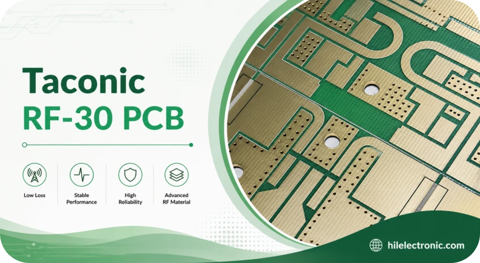 Taconic RF-30 low-PIM antenna PCB
