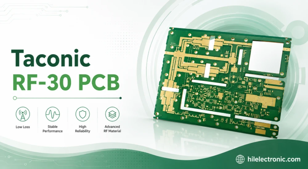 Taconic RF-30 PCB Manufacturer for Antenna and Low-PIM Boards