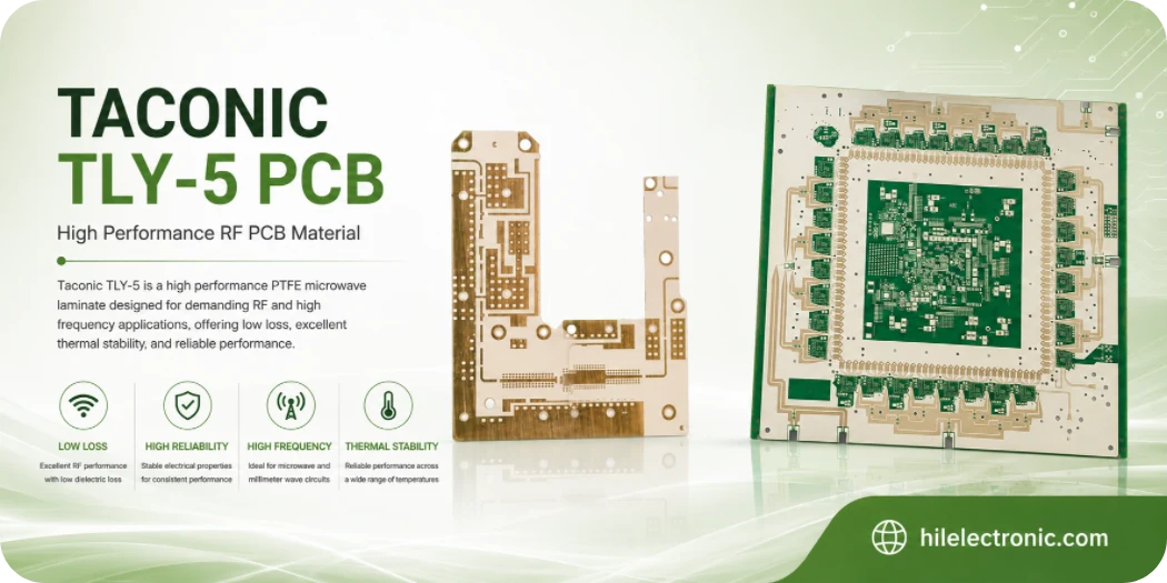 Taconic TLY-5 PCB Manufacturer for 77 GHz Radar and Antennas