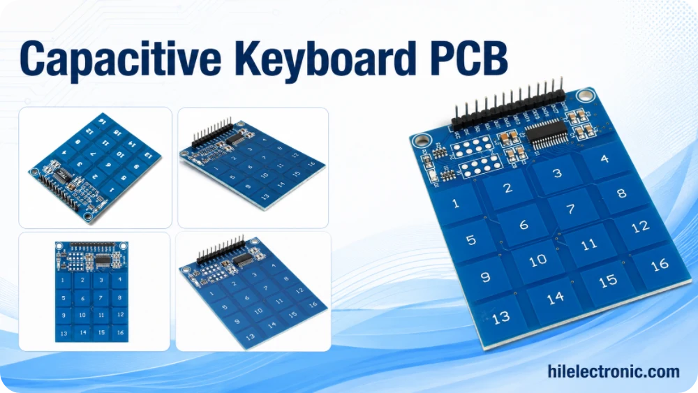 Capacitive Keyboard PCB Manufacturer | Touch Sensor PCBA