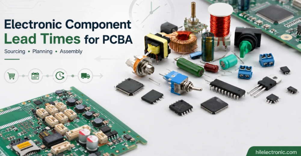 PCB assembly component lead time planning