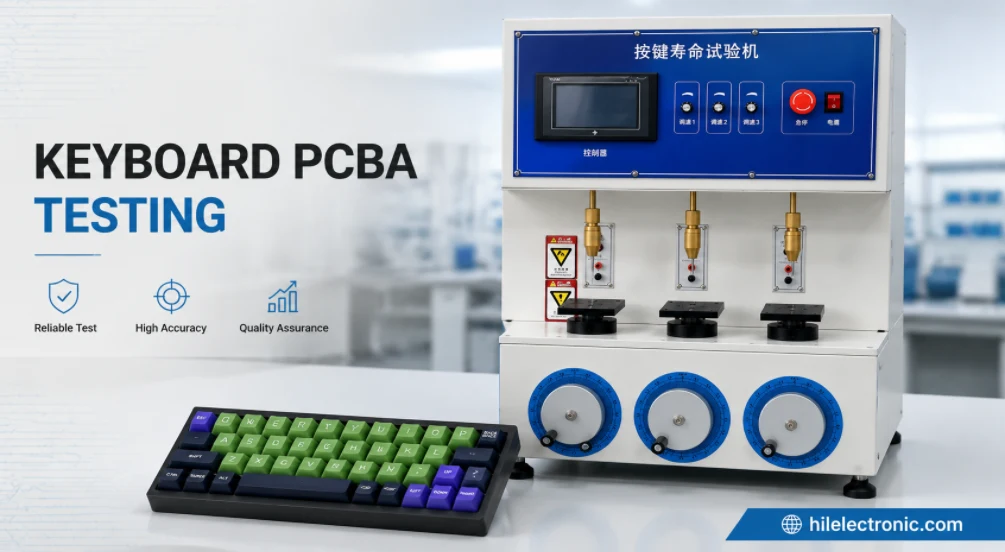 Keyboard firmware programming and functional verification