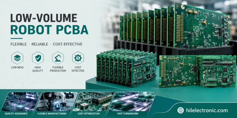 low-volume robot PCBA for traceability, fixtures, and batch validation