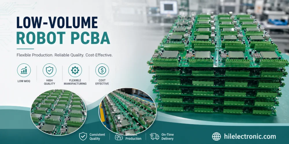 Low-Volume Robot PCBA for Pilot Builds and Process Control