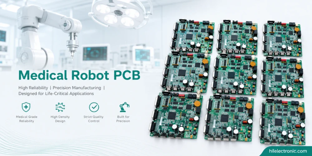 medical robot PCBA for regulated assembly, testing, and lifecycle control