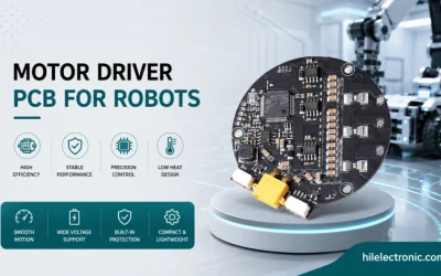 Motor Driver PCB for Robots: Power Stage, EMI and Protection