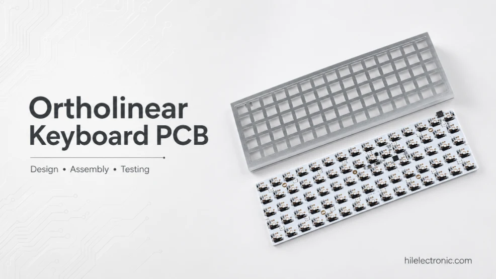 Ortholinear Keyboard PCB Manufacturer | Custom Grid Layout