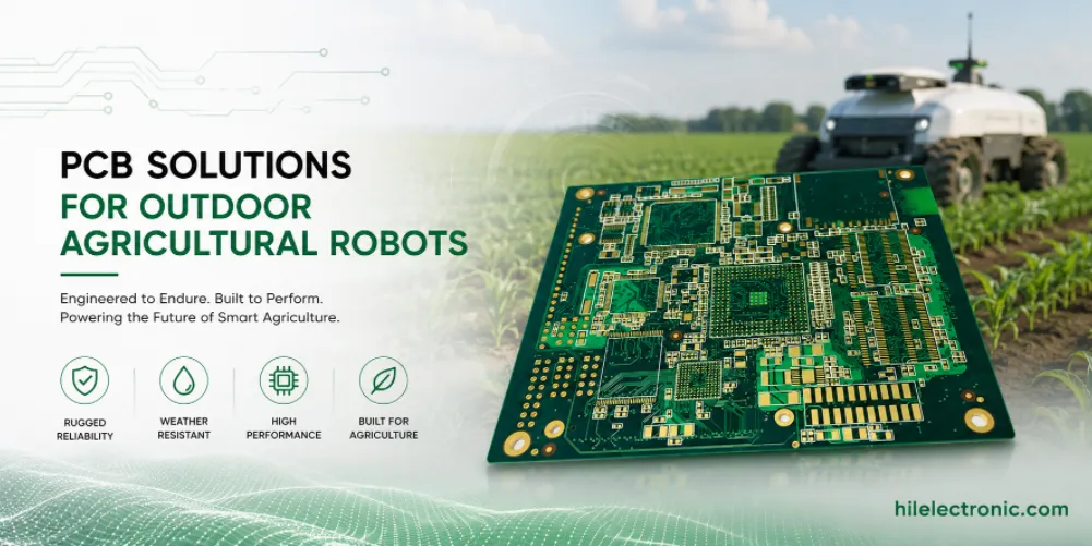outdoor agricultural robot PCB design