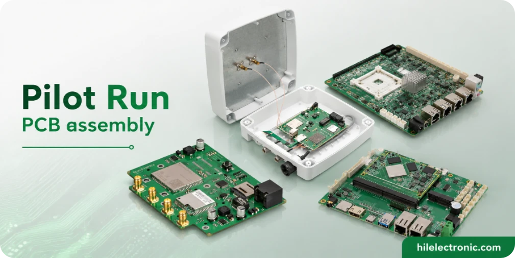 PCBA pilot build for manufacturing validation