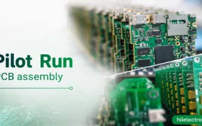 Ansamblu PCB pilot pentru validarea producției