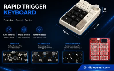 Rapid Trigger Keyboard PCB Manufacturing & PCBA