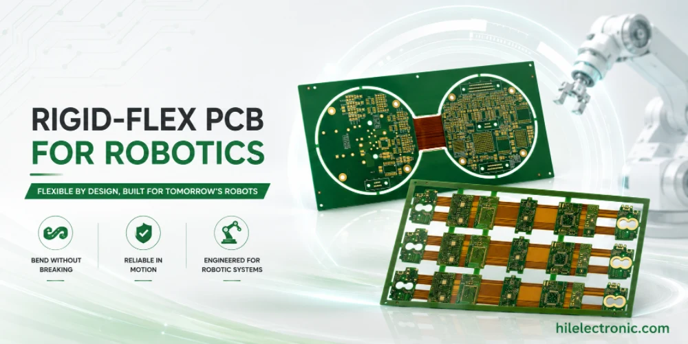 rigid-flex PCB for robotics design
