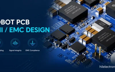 Robot PCB EMI/EMC Design for Reliable Robotics