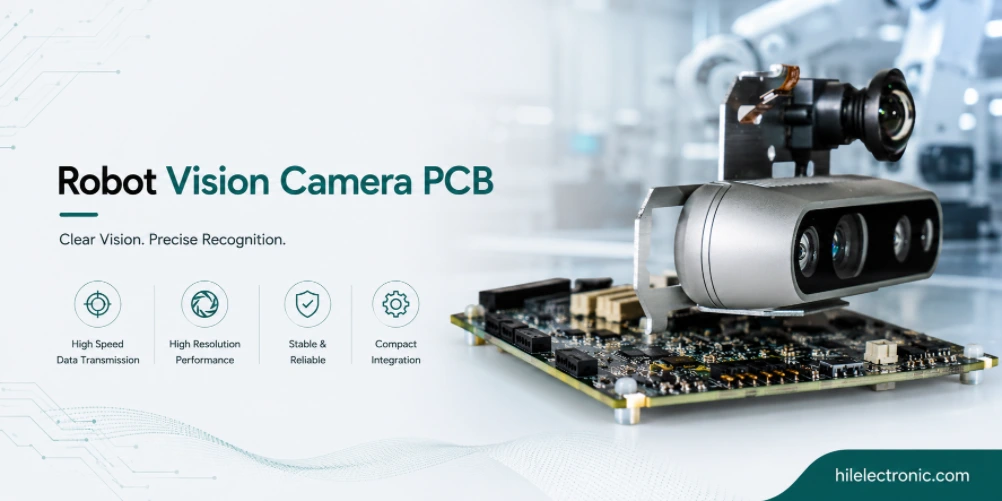 Robot Vision and Camera PCB for MIPI, AI Processing and Multi-Camera Systems