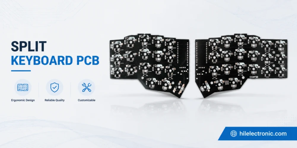 Split Keyboard PCB Manufacturing & Assembly