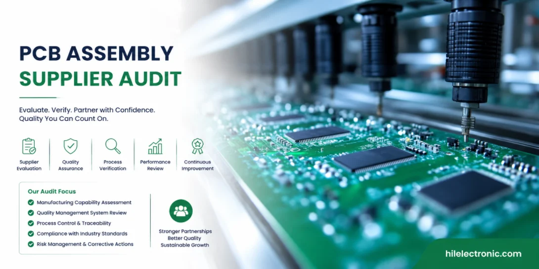 PCB assembly supplier audit for OEM qualification
