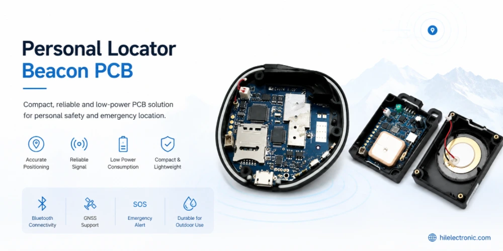 Personal Locator Beacon PCB Manufacturing for 406 MHz PLB Programs