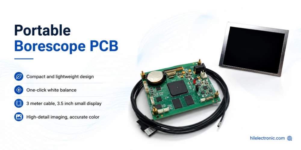 Portable Borescope PCB Design and Assembly: A Guide for Inspection Camera Manufacturers