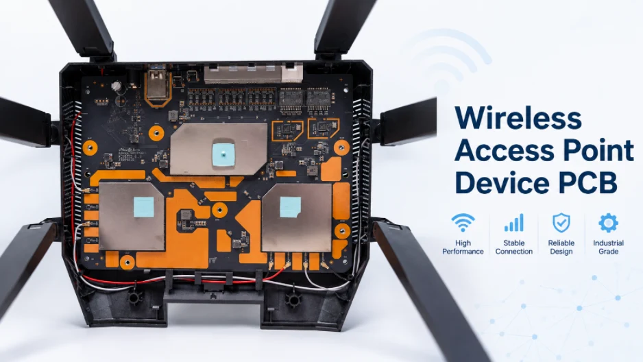 Wireless Access Point PCB Manufacturing for Wi-Fi RF and Network Hardware