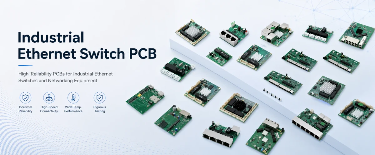 industrial Ethernet switch PCB