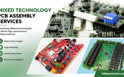 Mixed Technology PCB Assembly Services for SMT and Through-Hole Boards