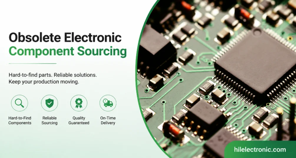 Obsolete component sourcing and PCBA validation