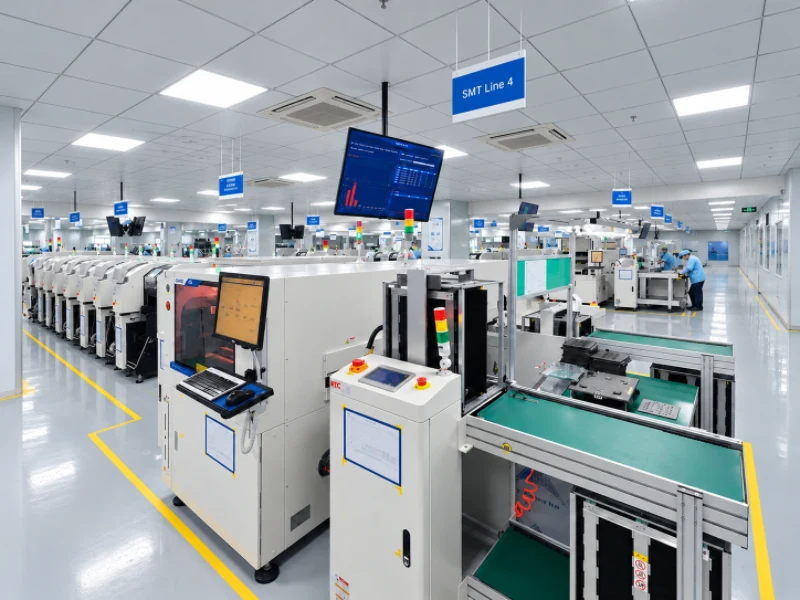 High volume PCBA SMT production line