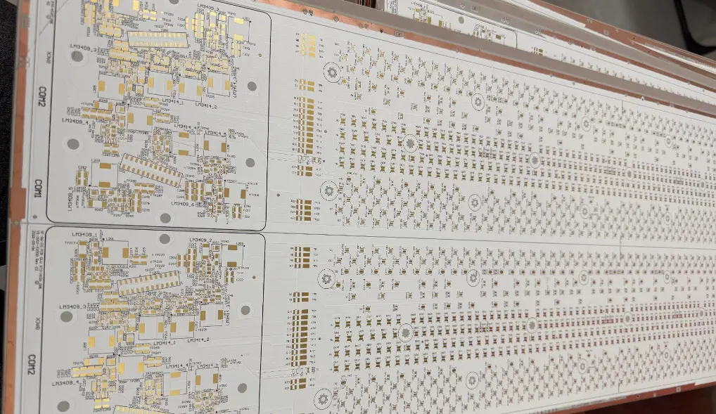 PCB in alluminio di grande formato a lato singolo