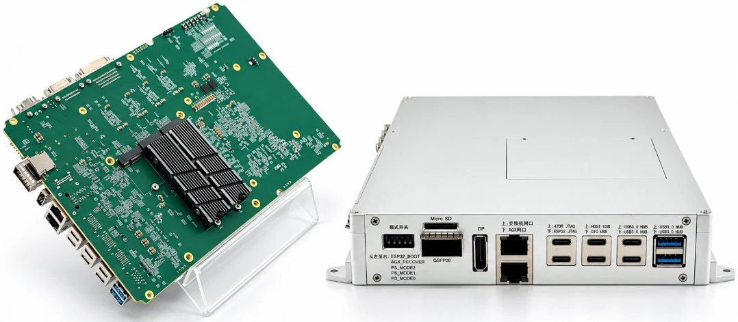 RFSoC main board for industrial electronic systems
