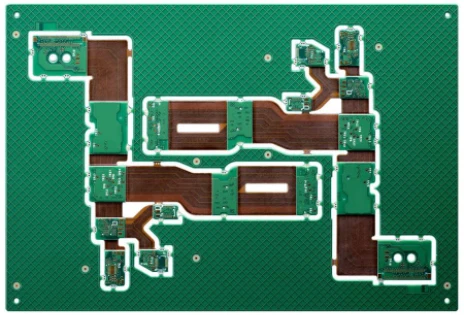 Rigid-flex PCB manufactured by Highleap Electronics