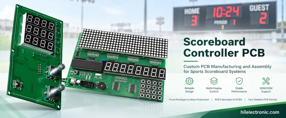 Scoreboard Controller PCB