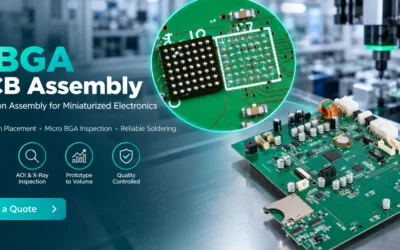 uBGA PCB Assembly Services for High-Density Electronics
