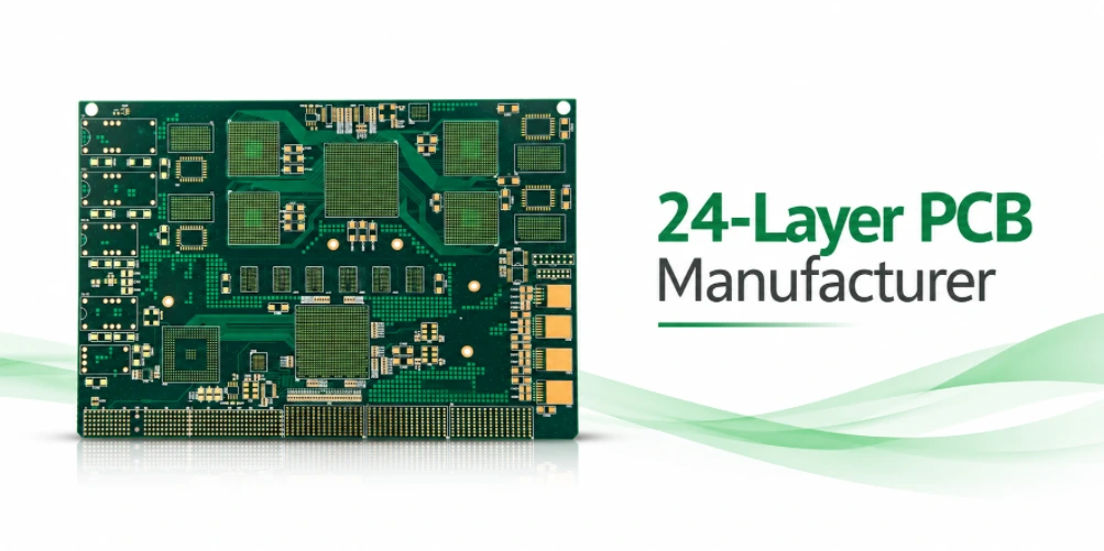 24-layer PCB manufacturing for complex multilayer circuit boards