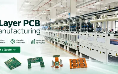 8层PCB制造,适用于原型制作和批量生产