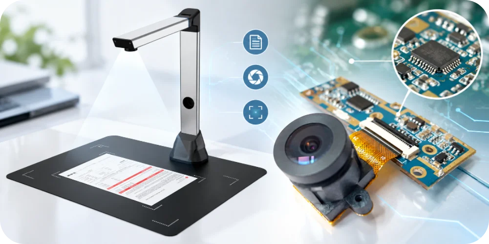 Document Camera PCB Manufacturing & Assembly for USB, HDMI and Classroom Visualizers